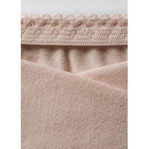 Трусы под живот с кружевом для беременных Бежевые 0055